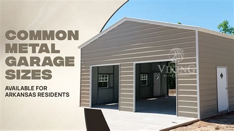 metal garage sizes